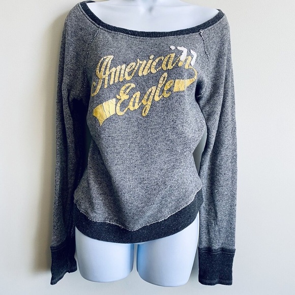 American Eagle Outfitters Gray Sweater - Picture 1 of 2